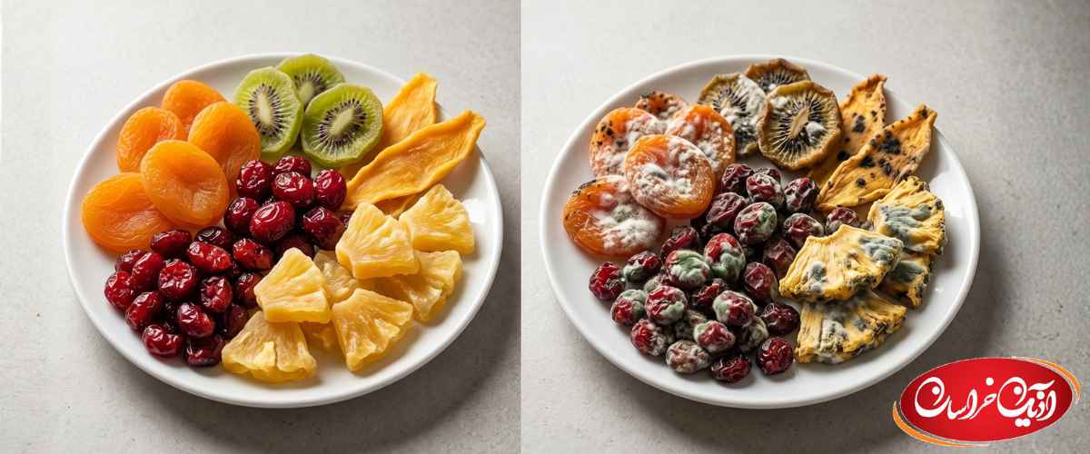 نشانههای خرابی میوه خشک چیست؟